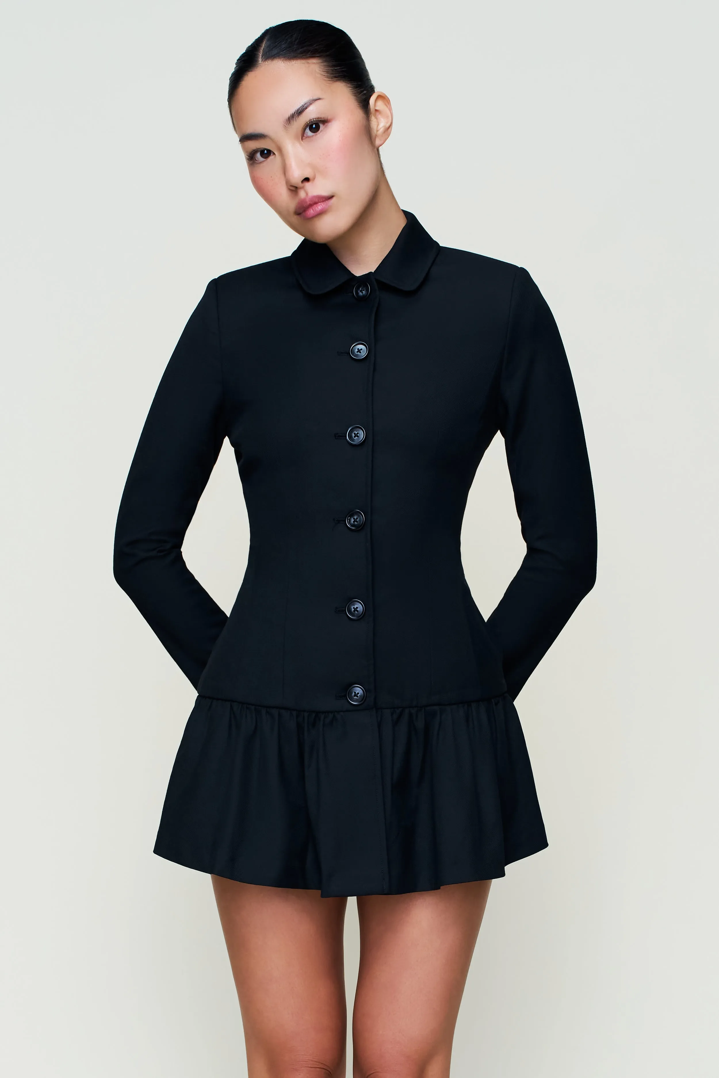 Cherie Suit Dress Mood Comfort Beaded-Sleeve