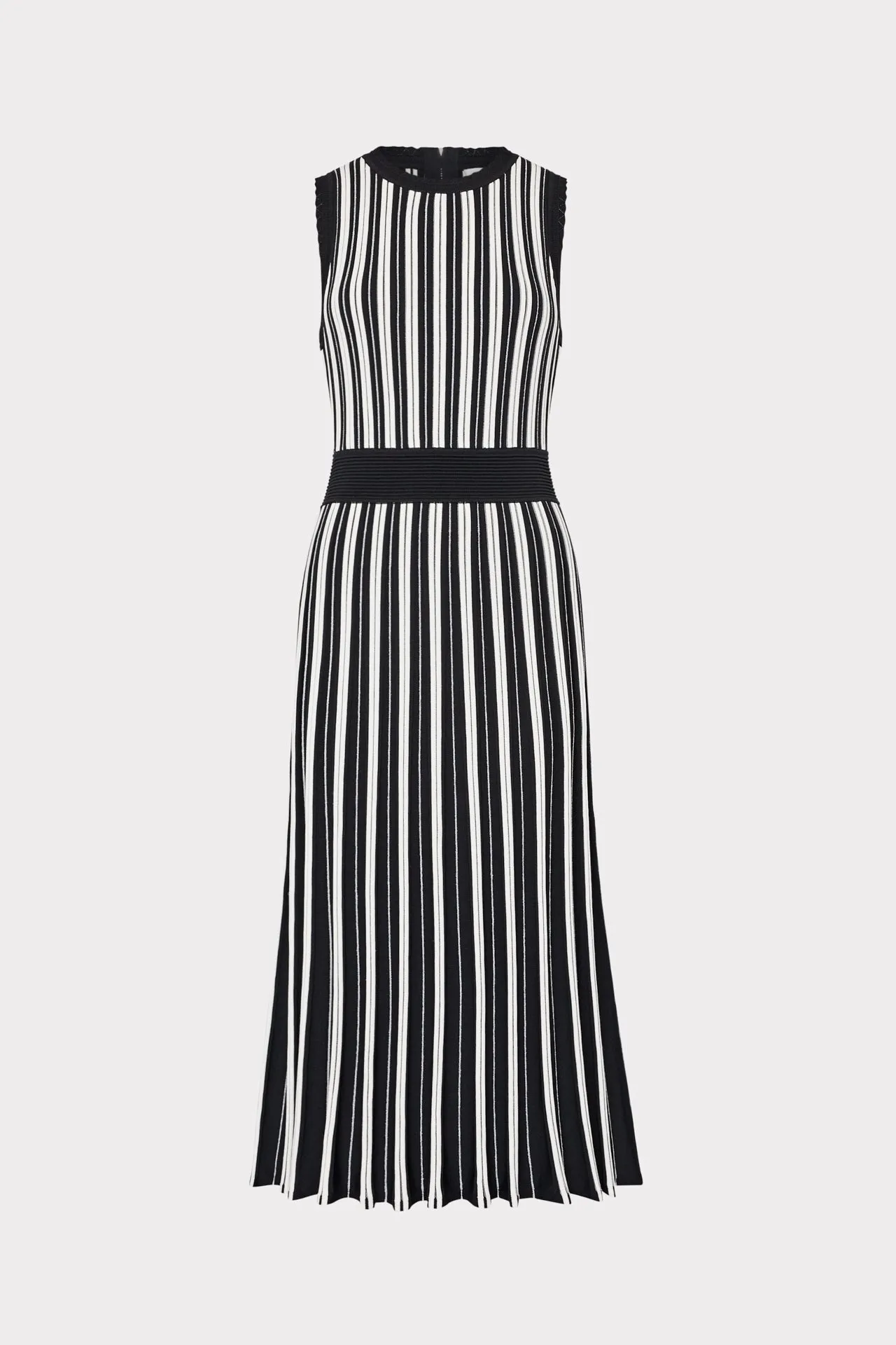 Sleeveless Pleated Midi Dress Romantic Soul