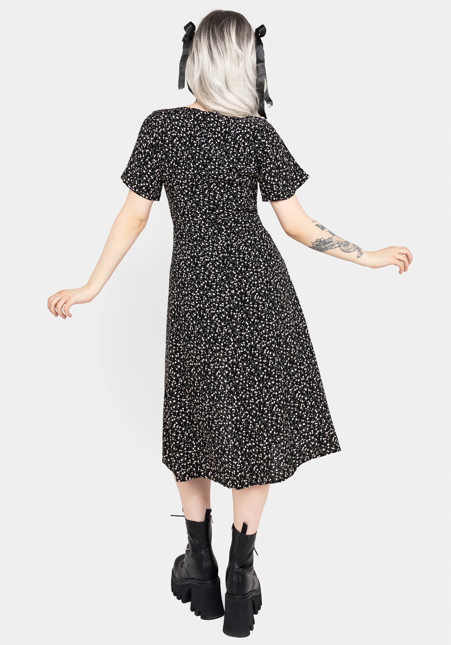 Vintage-Inspired Valley Midi Dress