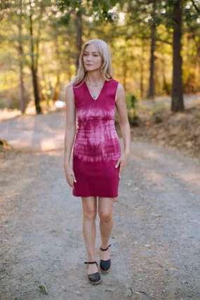 Slinky Dress in Dragon Fruit Minimal Aesthetic