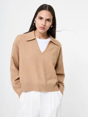 Low Maintenance Sloane Knit Collared Pullover