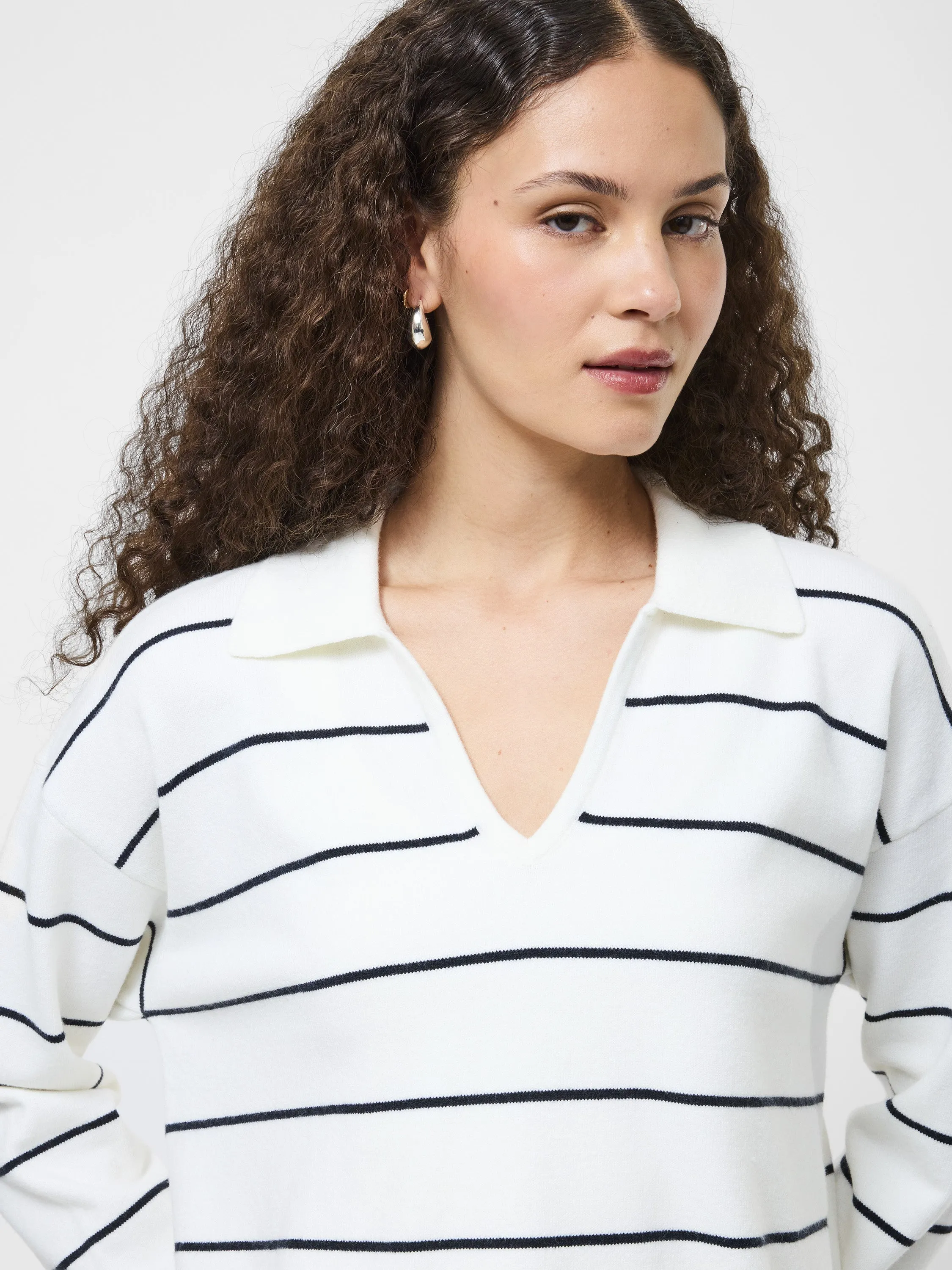 Sloane Knit Striped Pullover Weekend Ready
