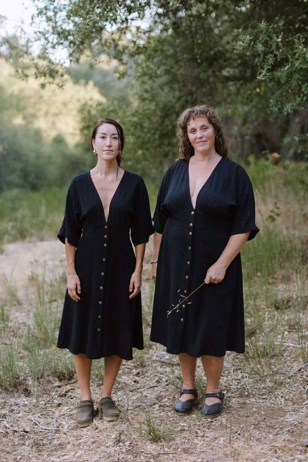 Finley Dress in Black Linen Work-to-Play Wear