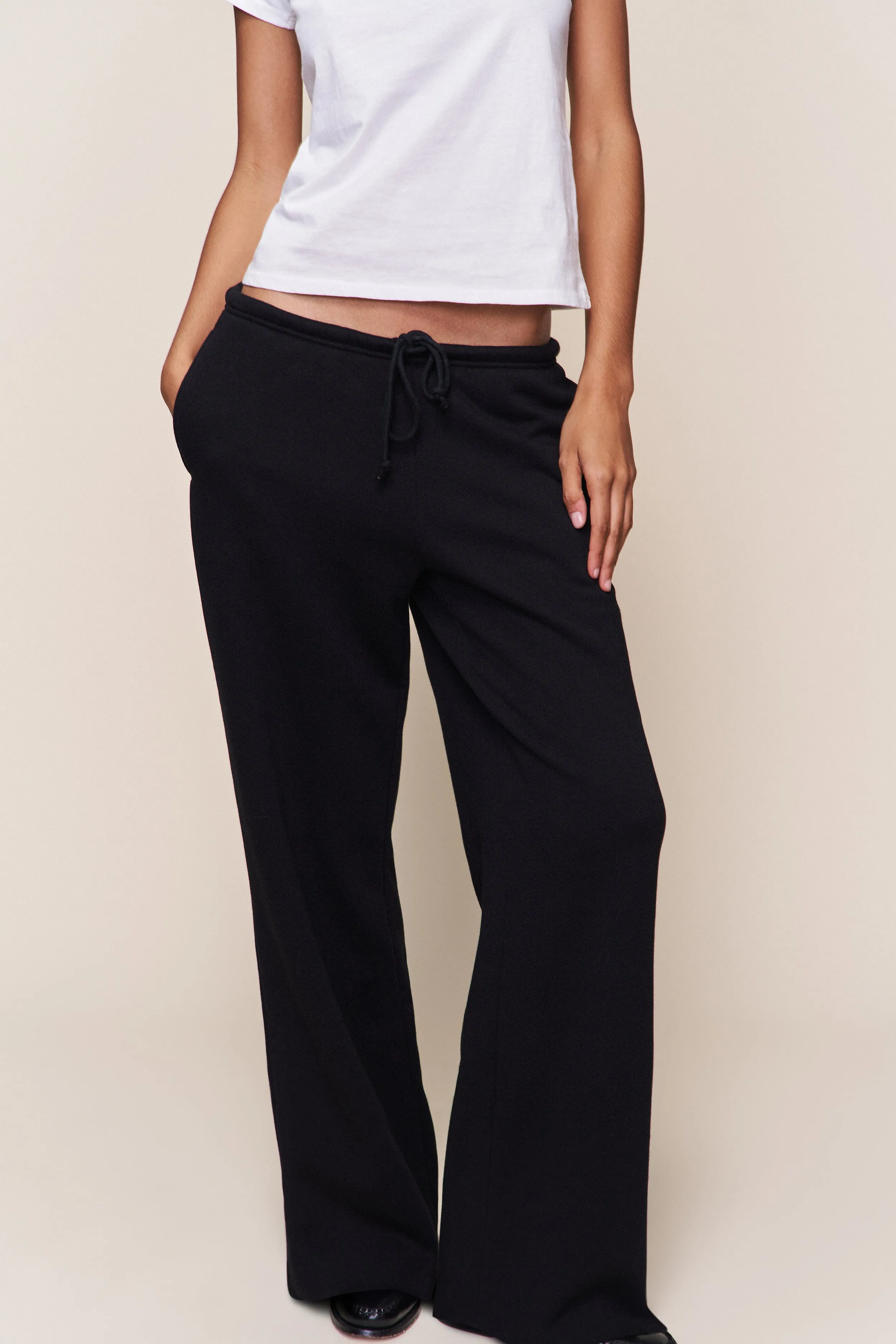 Reflective Trim Options Drawstring Fleece Pant