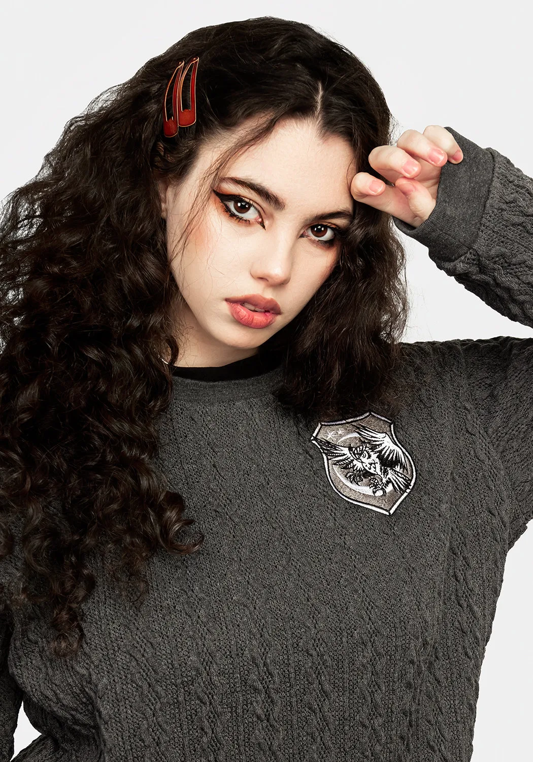 Chill Proof Glimfeather Varsity Sweatshirt