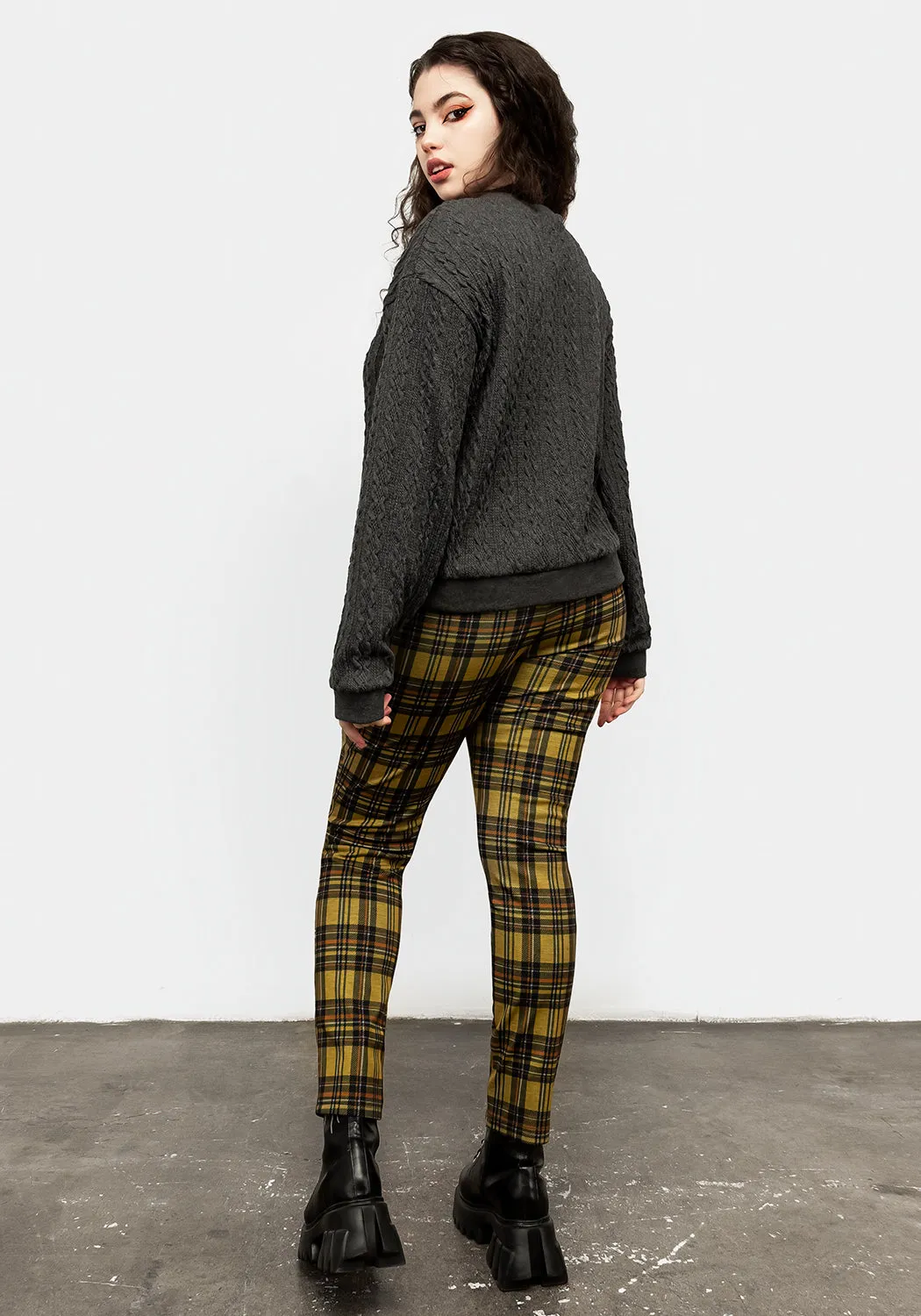 LowMaintenance Fabric Glimfeather Varsity Sweatshirt