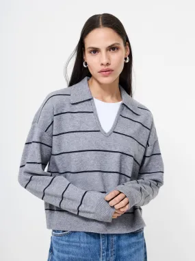 Fresh Layer Yarn Dyed Sloane Knit Striped Pullover