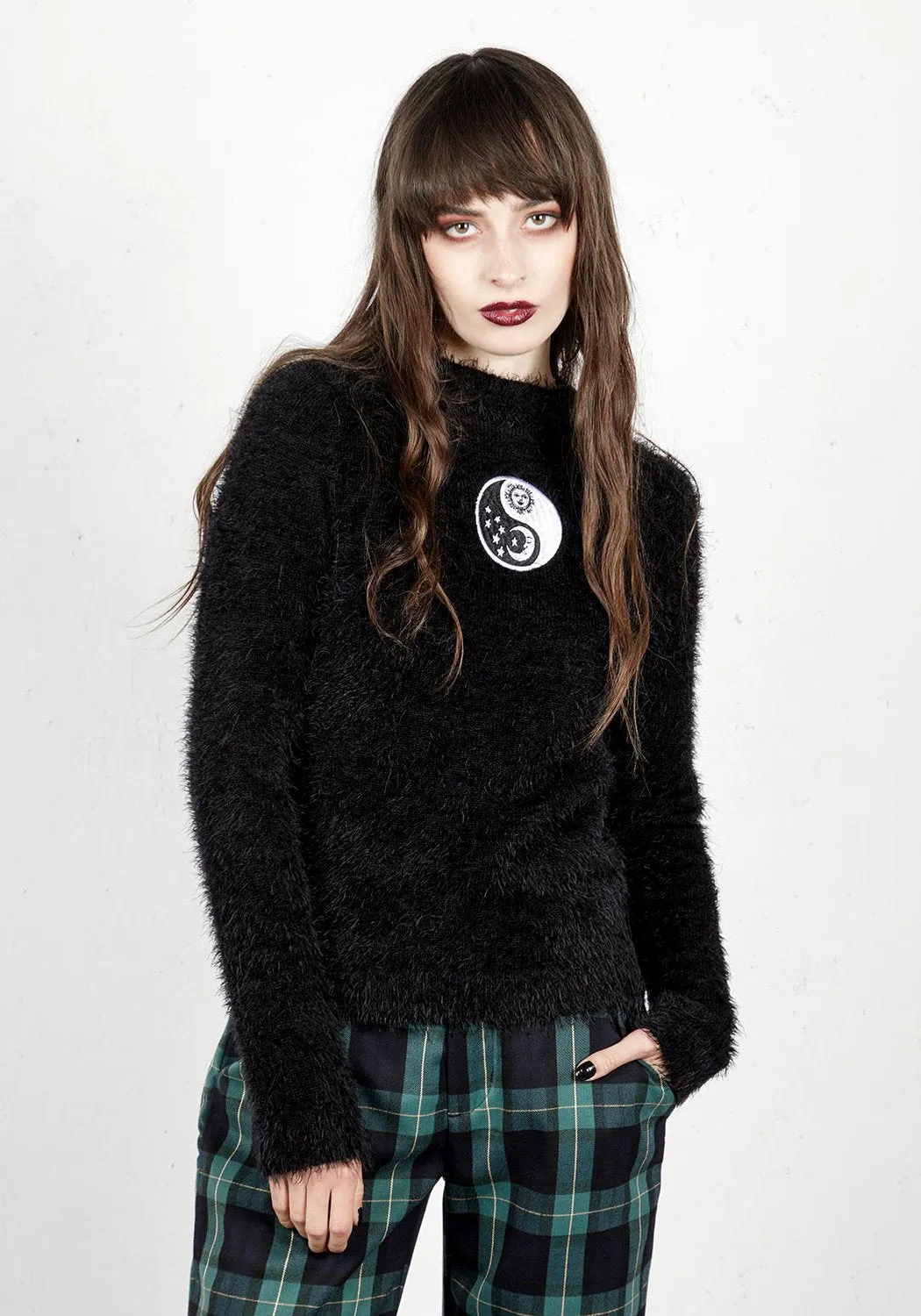 Balance Fluffy Jumper Urban Classic Relaxed Outfit