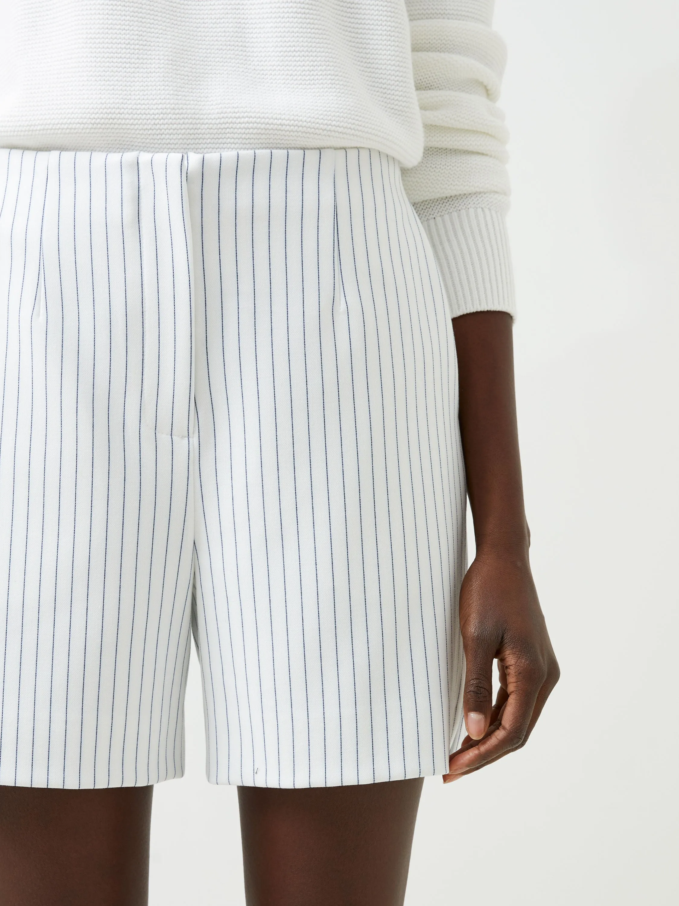 Whisper Pinstripe Shorts Young adult Everyday Style