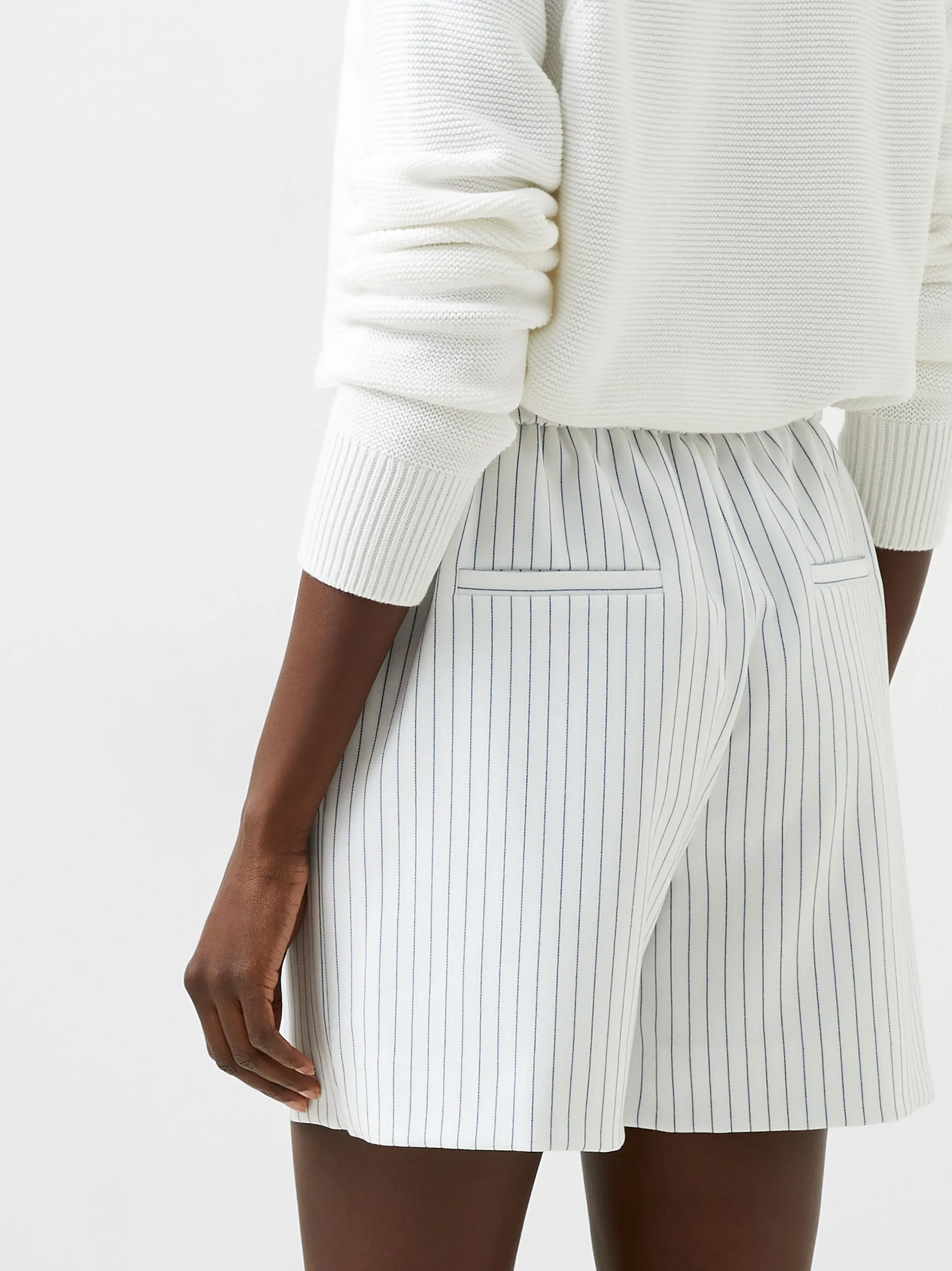 Whisper Pinstripe Shorts Air Comfort Street Inspired