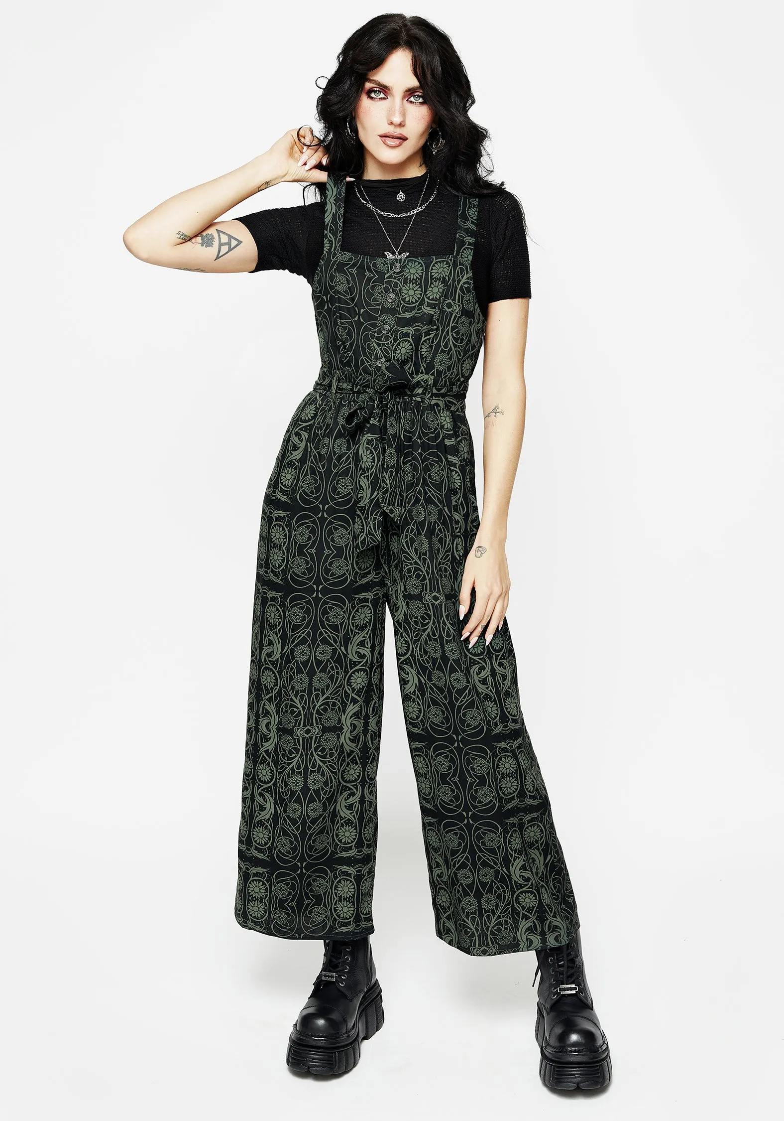 Fianna Wide Leg Jumpsuit Outfit Combo