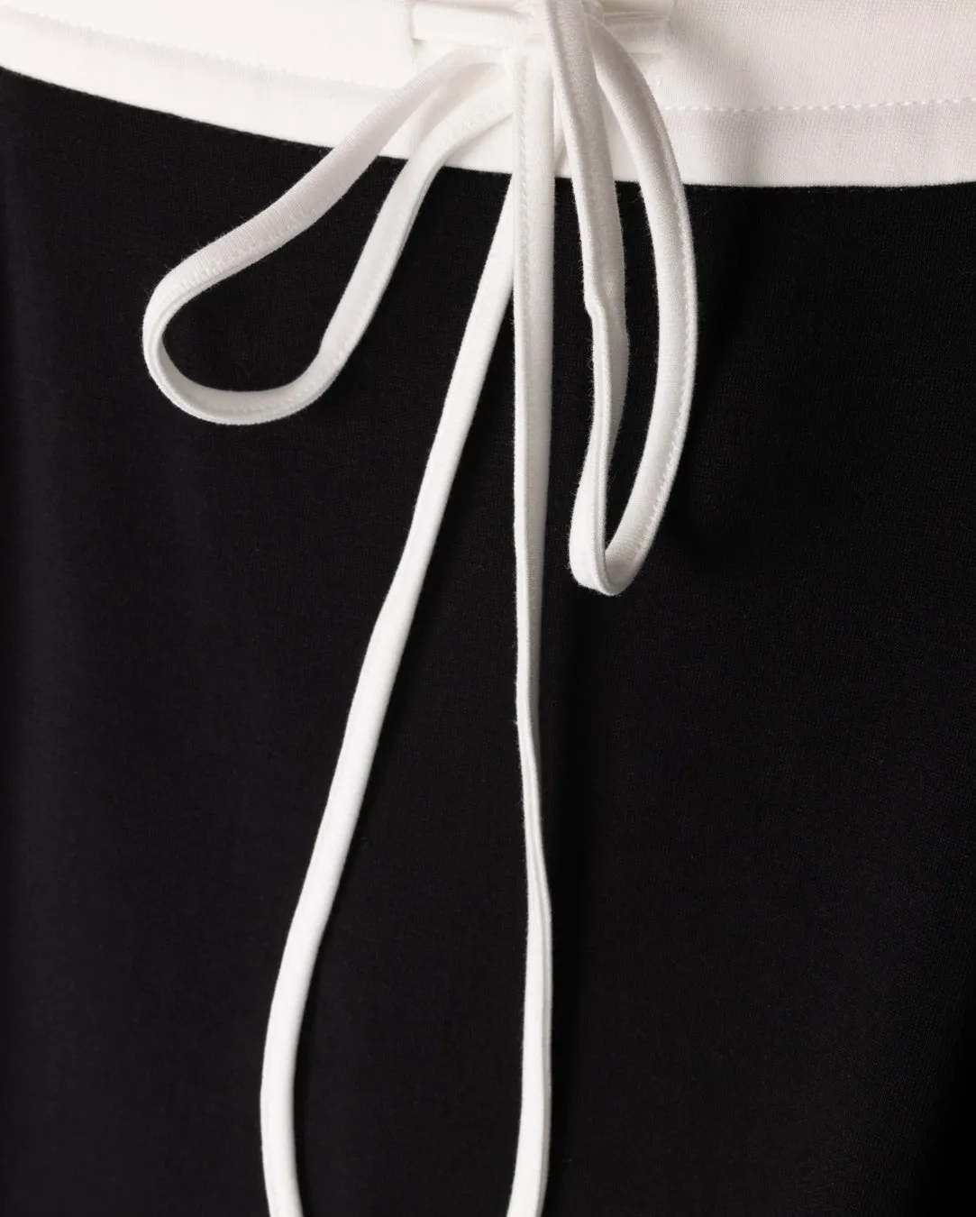 Refined Mood Trimmed Sweatshirt Skirt