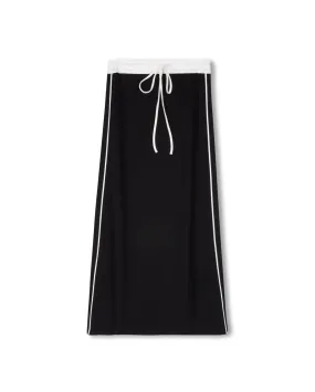 Trimmed Sweatshirt Skirt Effortless Feel Heritage Brand