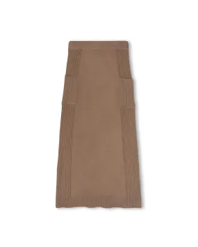 Dance Practice Cleek Rib And Knit Skirt