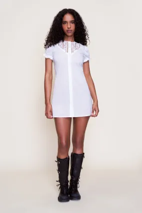 Quick Scene Light Pop Bina Lace Babydoll Dress