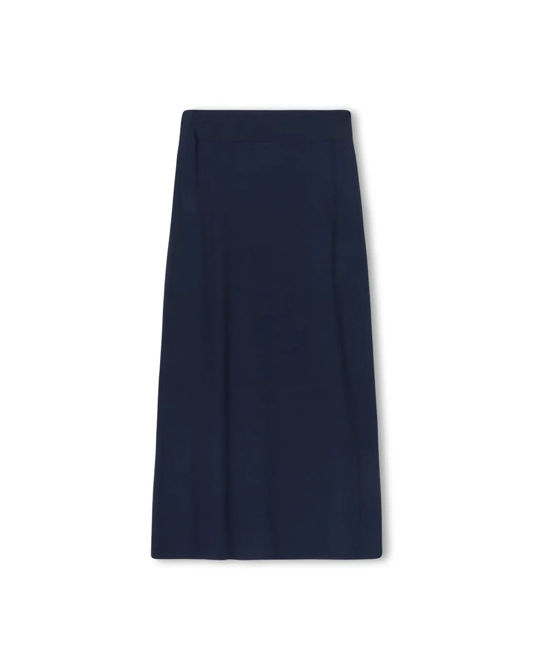 Contrast Stitching Clemens Knit Skirt