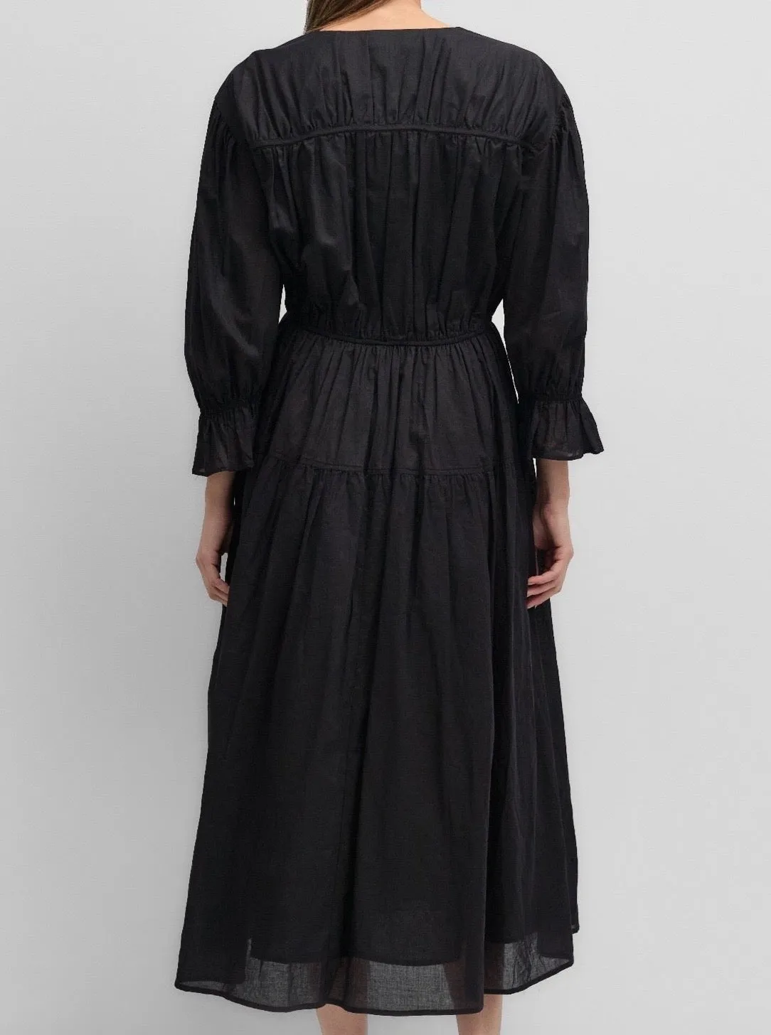 Relaxed Comfort Look Vivian Dress - Black