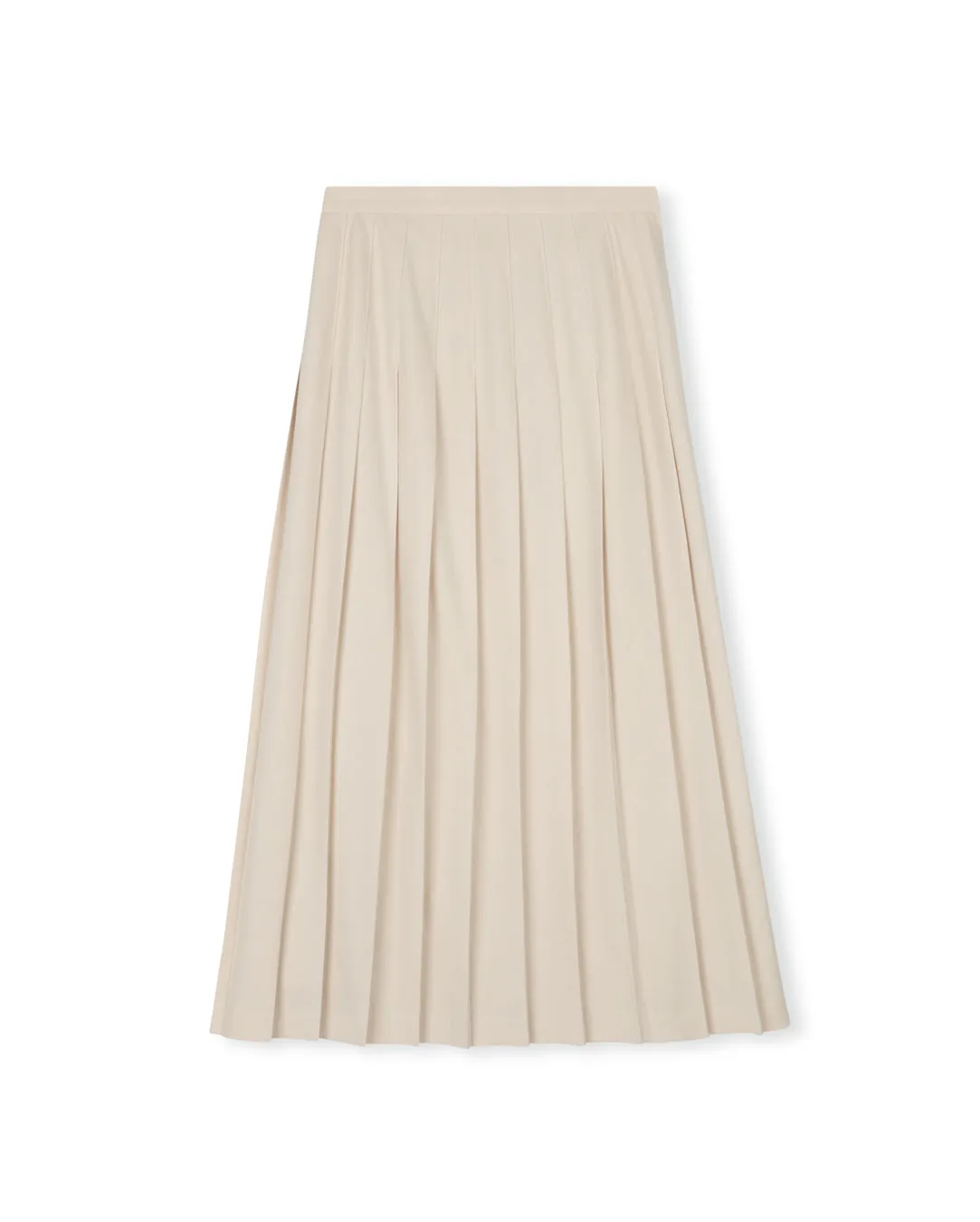 Subtle Details Simple Pleated Skirt