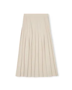 Simple Pleated Skirt Easy Movement Style Preview