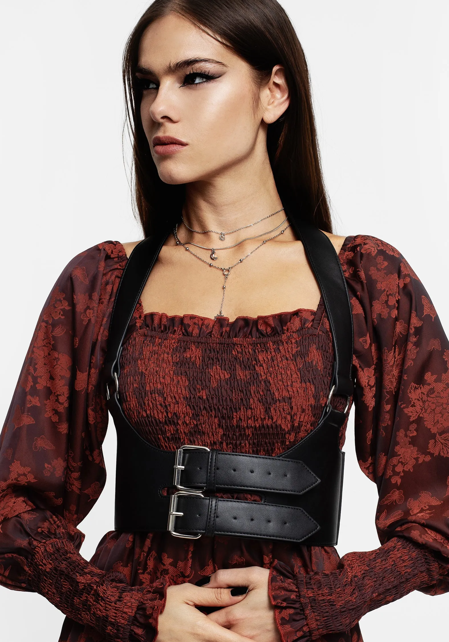 Comfortable Look Wear Easy Travel Mercury Buckle Halter Harness