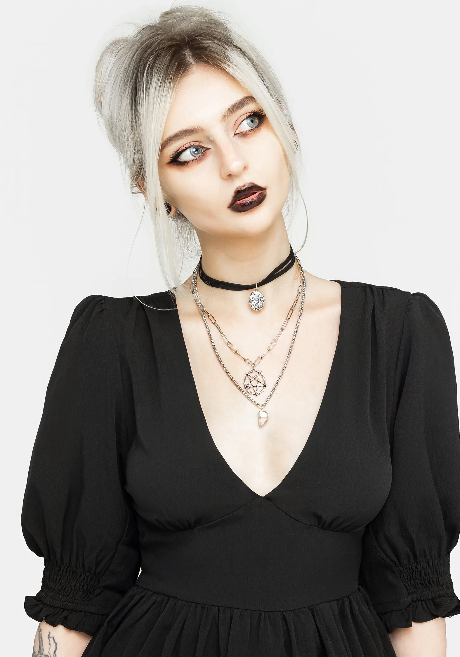 Divination Textured Mini Dress Smart Layers Simple Form