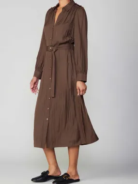 Leah Chocolate Dress Pure Aesthetic