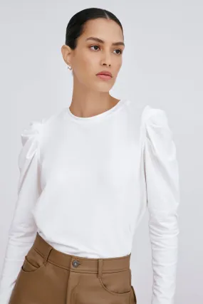 Lya Top Tencel Cotton Hybrid Weave