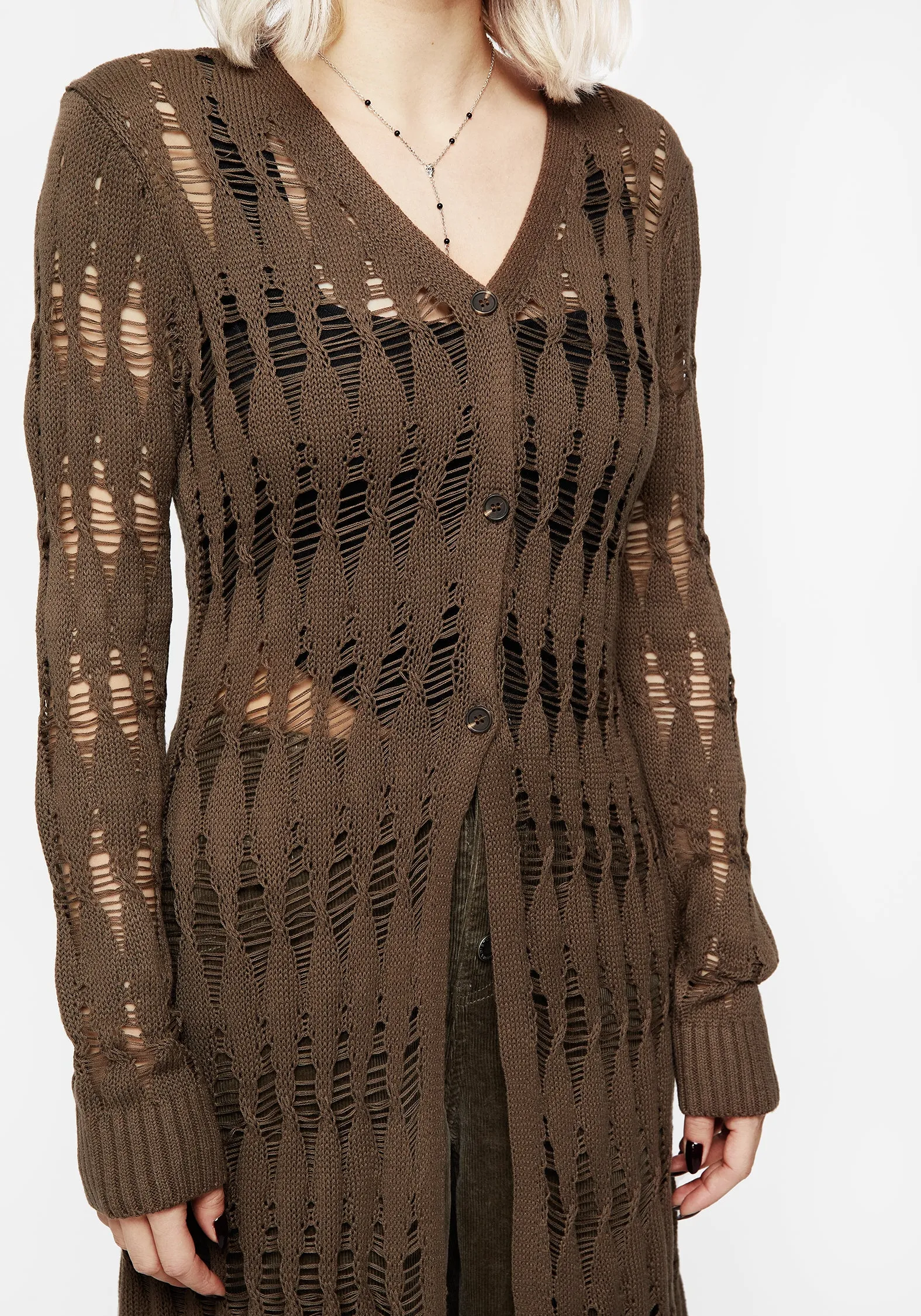 Sophia Cable Twist Knit Cardigan Season Ready