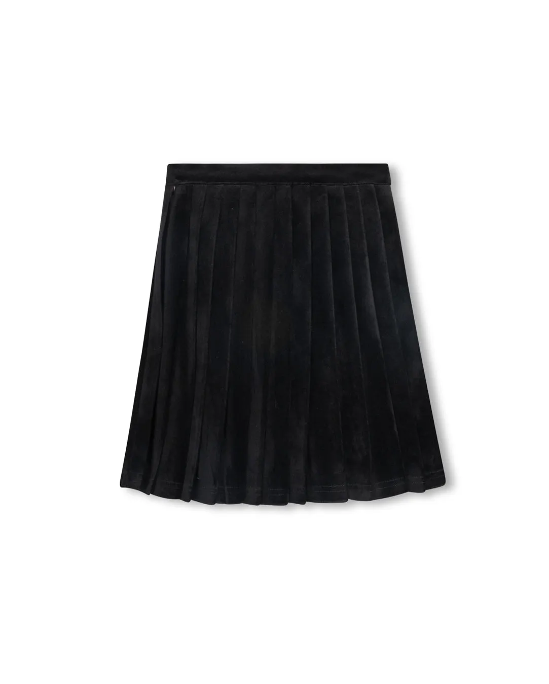 Spade Velvet Pleat Skirt Luxury Feel