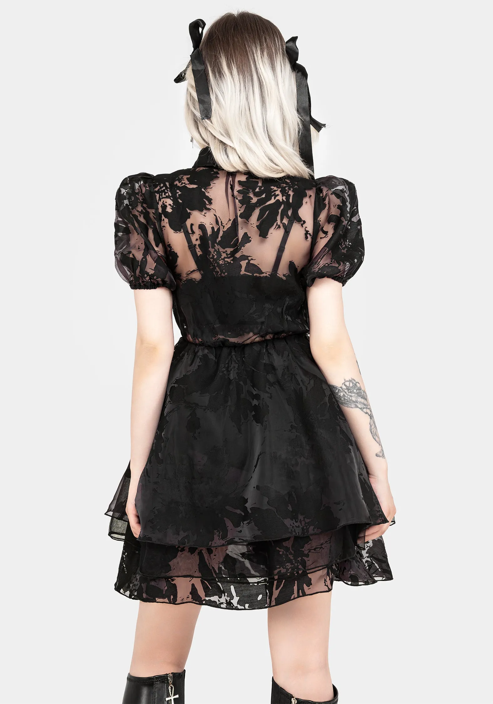 Spectre Layered Mini Shirt Dress Brunch Outfit Love Glow