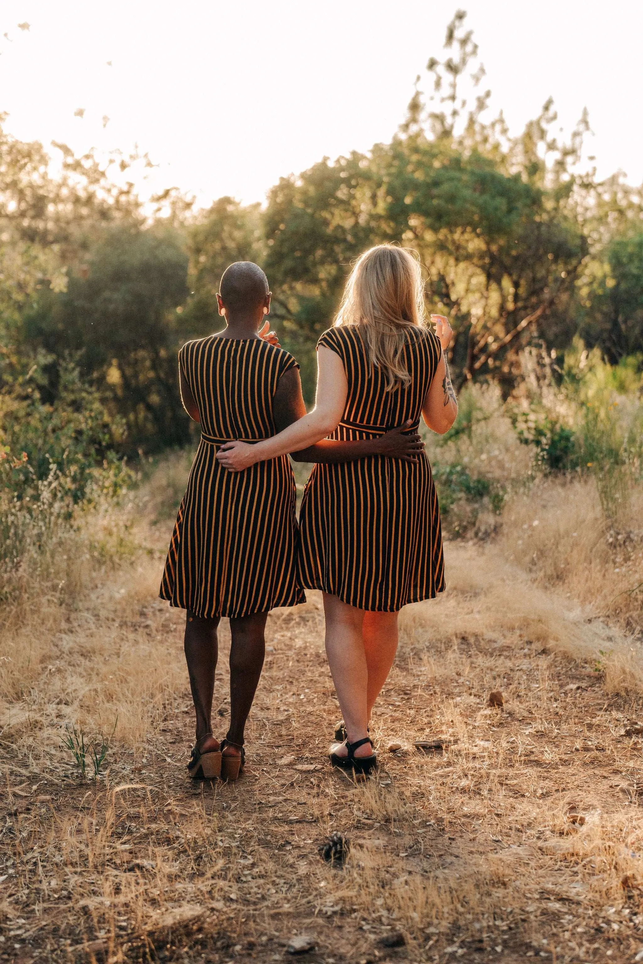 Spicy Xena 2.0 in Gold Stripe Playful design piece