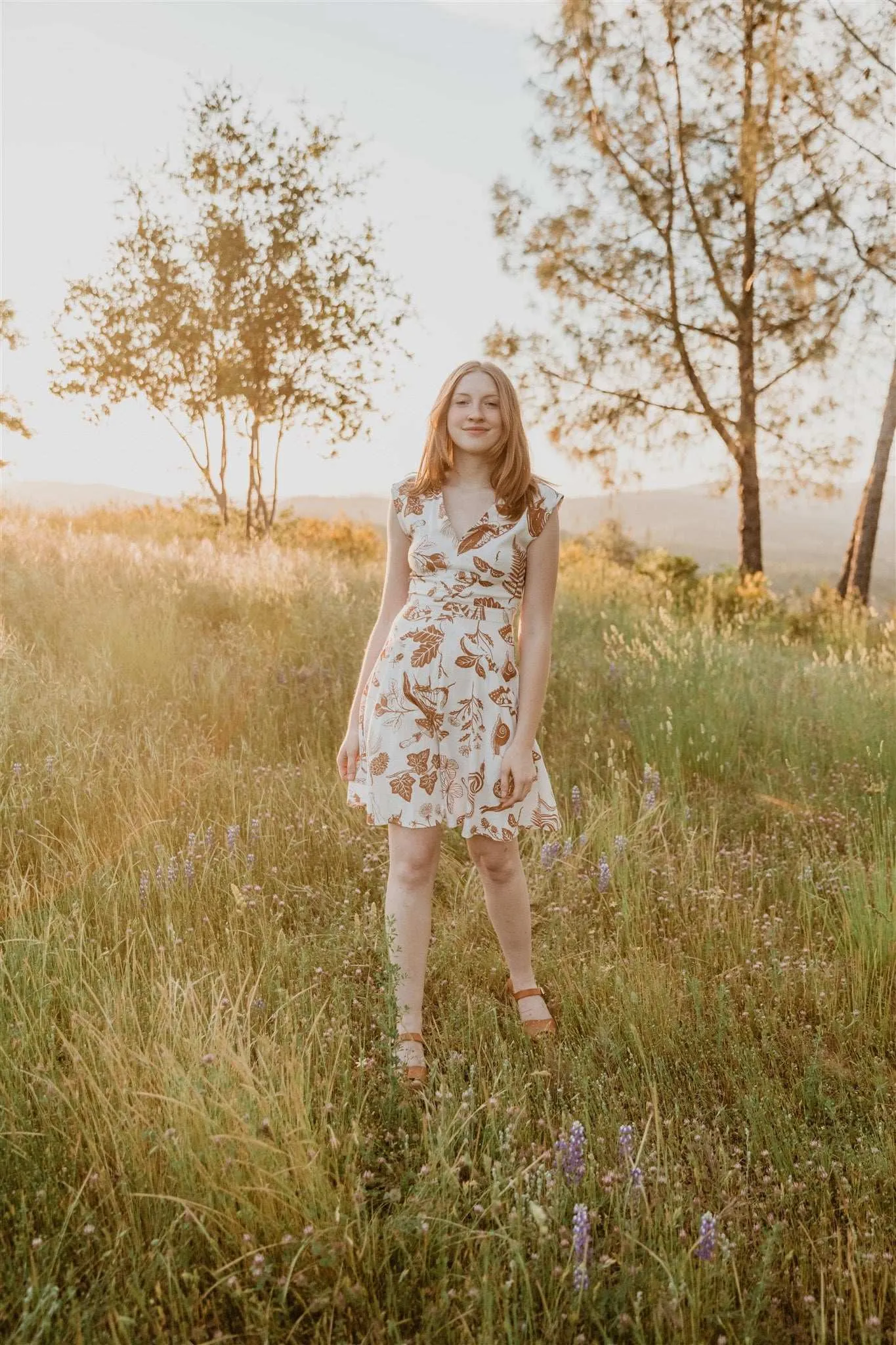 Spicy Xena in Oat Woodland Wonder Ankle-length Refined Finish