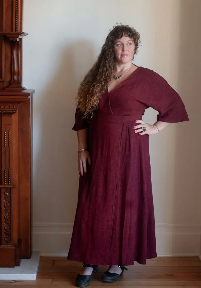 Simple Profile Diana Dress in Ruby Checker