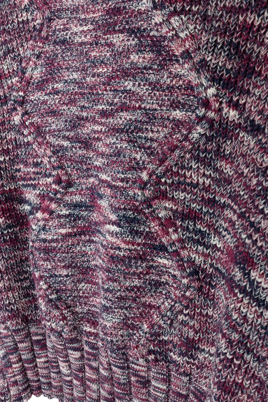 Crew Neck Textured Chunky Knit Sweater Basic Layer