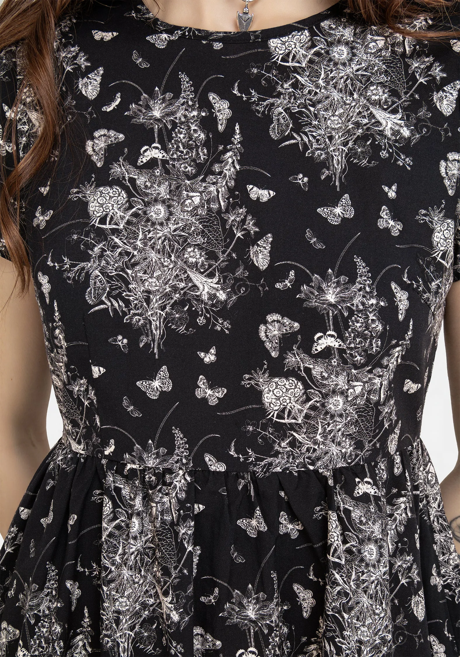 Bold Structure Off-Shoulder Thalia Mini Skater Dress