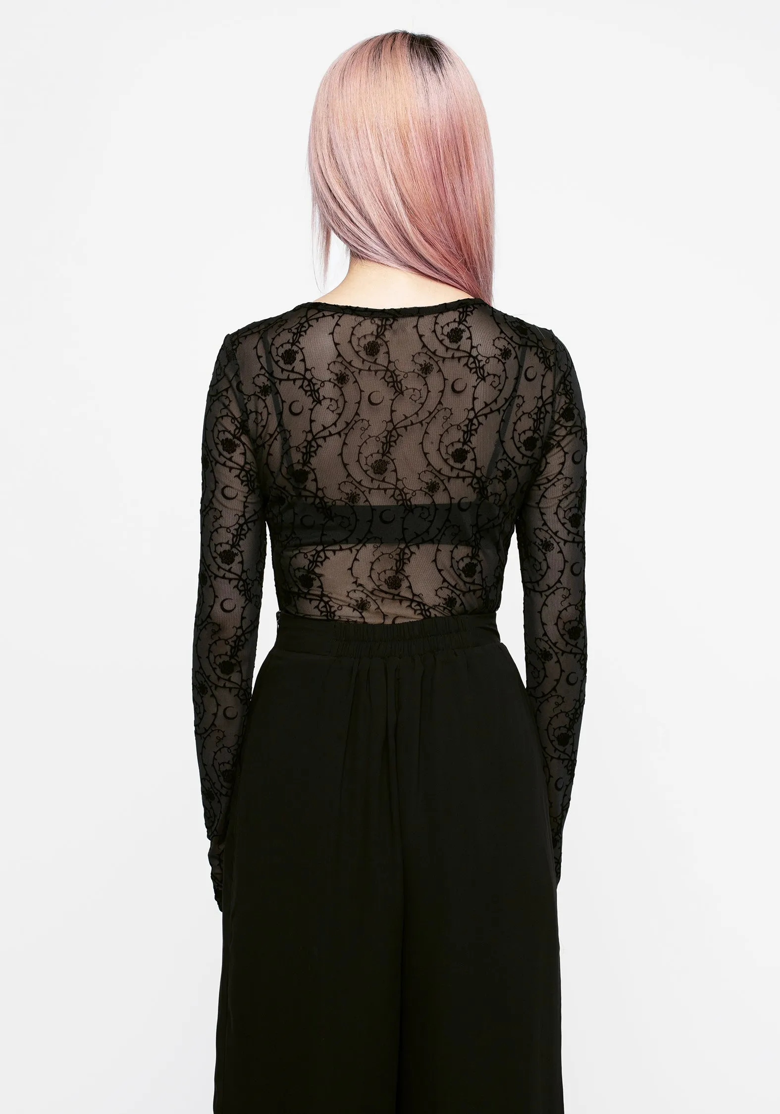 Thorns Mesh Top RecycledBlend