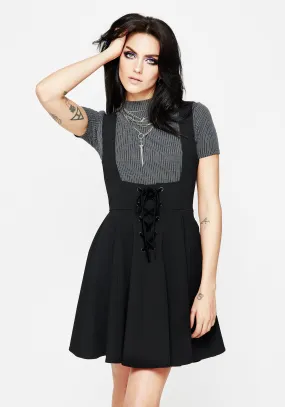 Peace Glow Light Wrap Nessa Lace Up Mini Dress