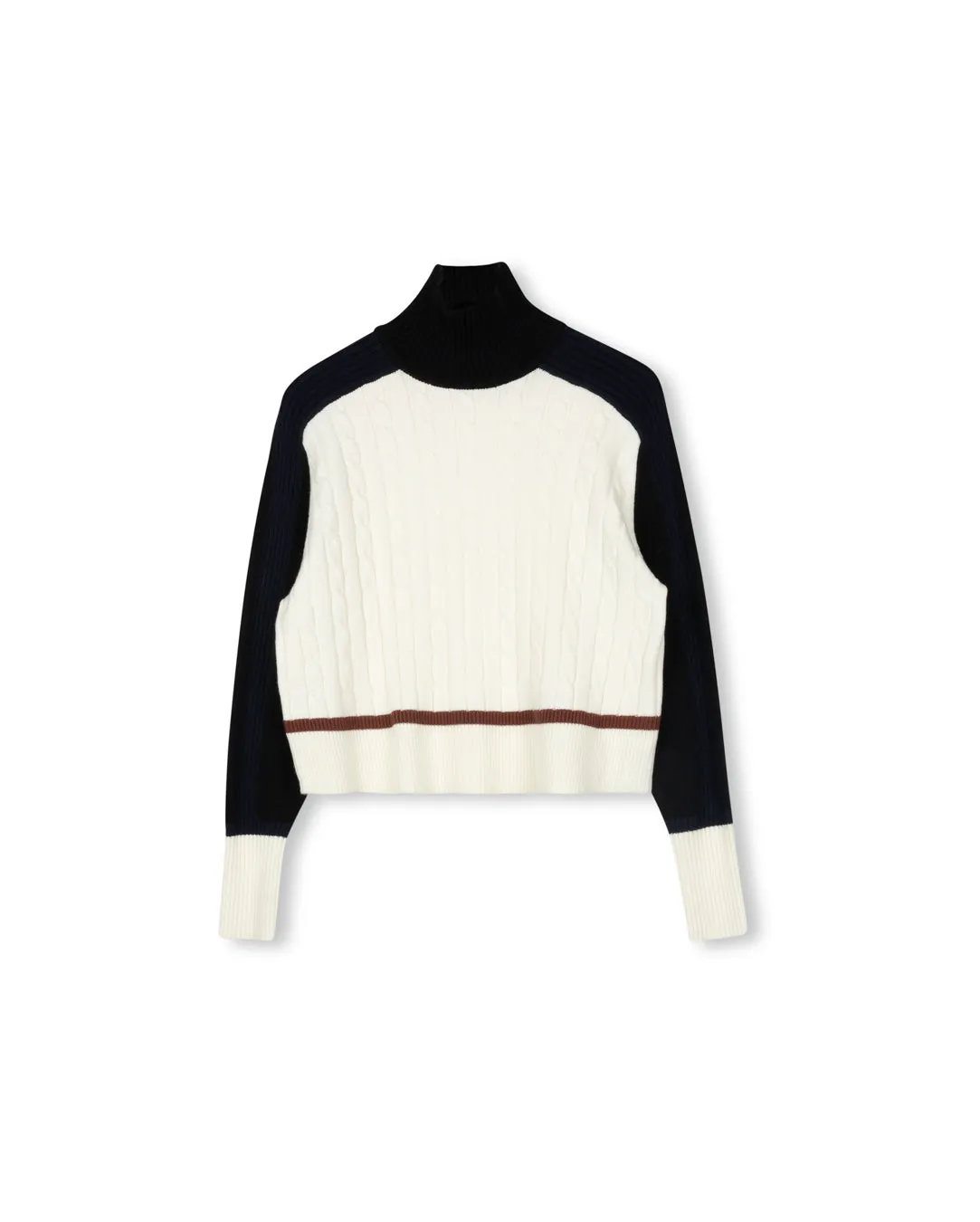 Lightweight Style Multi Colored Turtleneck