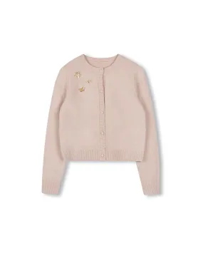 Butterfly Broach Cardigan Light Warmth