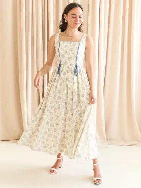 Isla Floral Tank Dress Smart and Polished