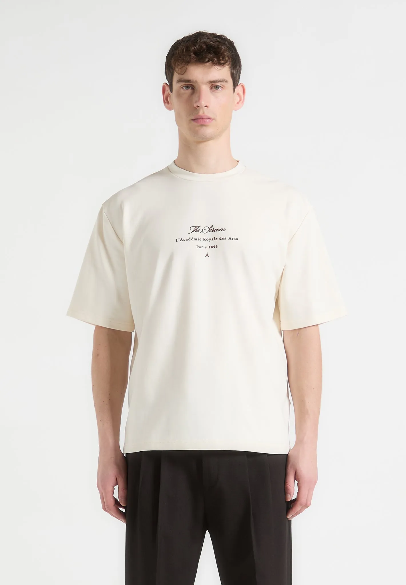 Country Charm The Scream - T-Shirt - Cream