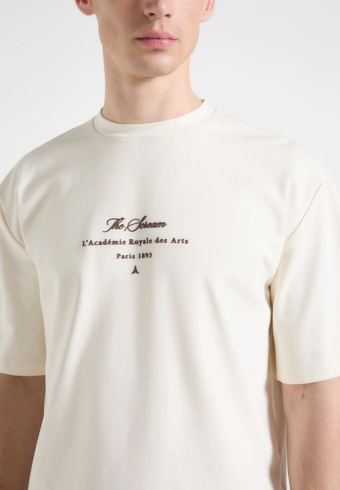 The Scream - T-Shirt - Cream Formal Elegance Party outfit