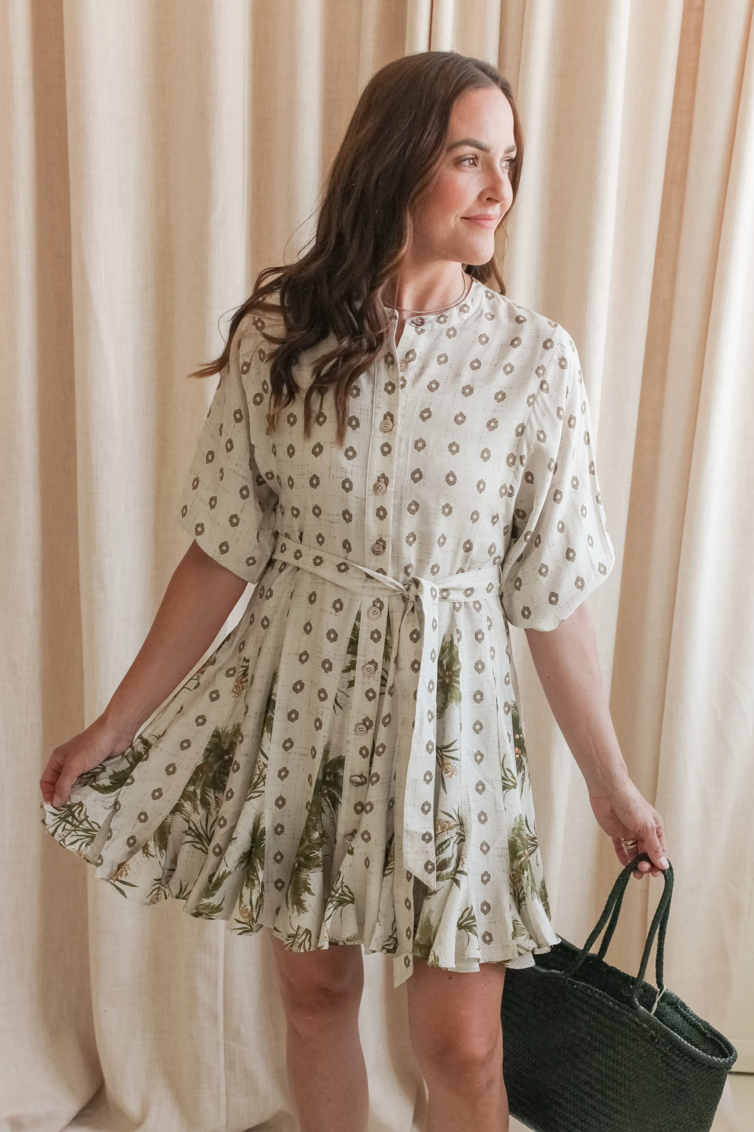 Casual Layering Trend-Inspired Sylvia Mini Dress