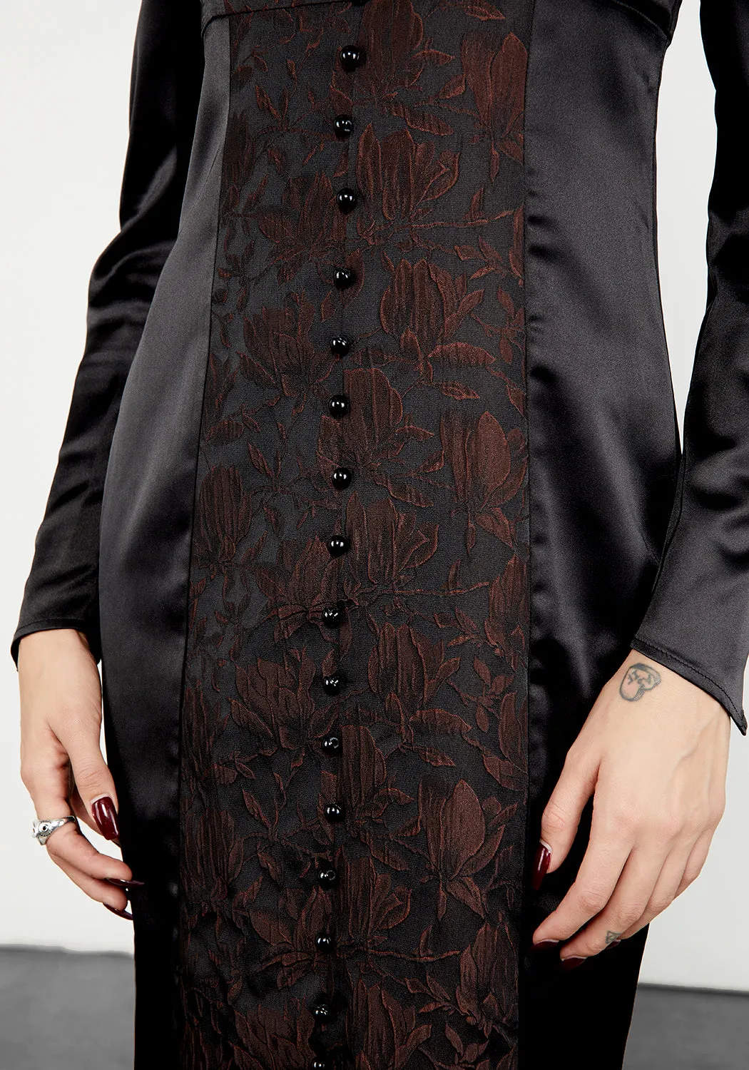 Emmeline Jacquard Dress Vibrant Wear