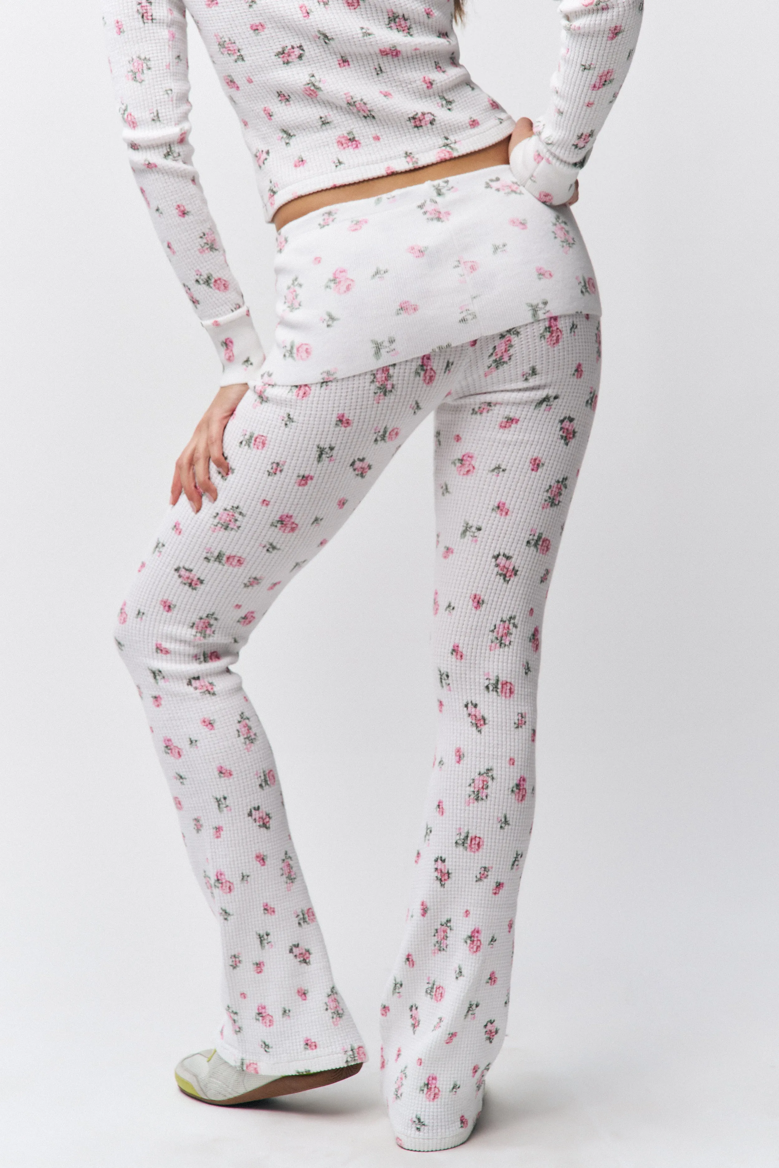 Casual Must-Have StaticDissipativeFabric Flared Thermal Pant