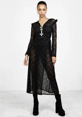 Visual Balance Delena Maxi Wrap Dress