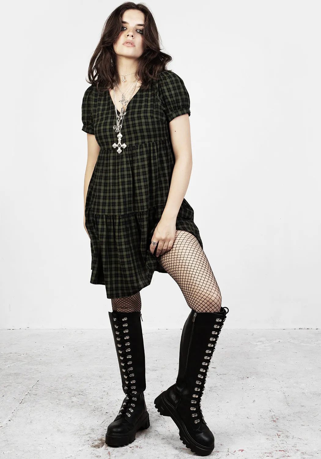 Terra Mini Smock Dress Casual Style Wear