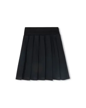 Tess Sweatshirt Pleated Pull On Skirt Contemporary Mood