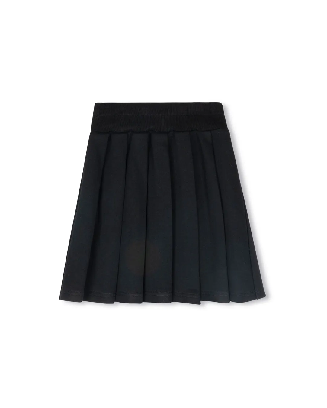 Tess Sweatshirt Pleated Pull On Skirt Matte Finish
