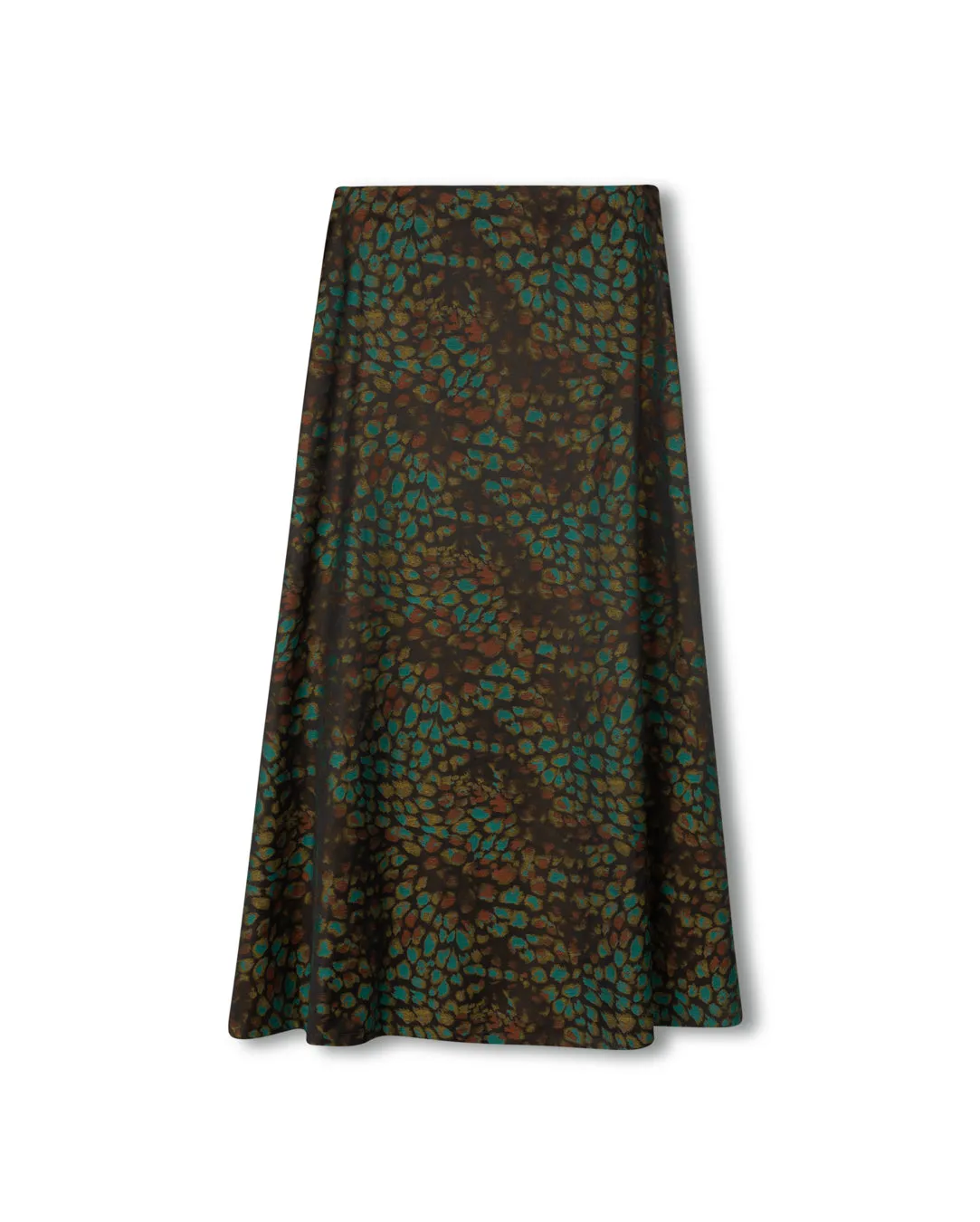 Textured A-Line Maxi Skirt Limited Quantity Elegant Feel